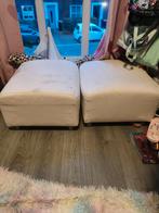 Twee witte boefjes, Ophalen, Gebruikt, 50 tot 75 cm, Vierkant