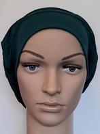 Chemo/haarverlies tricot beany 2 H. Donker petrol., Anna, Ophalen of Verzenden, Nieuw, Muts