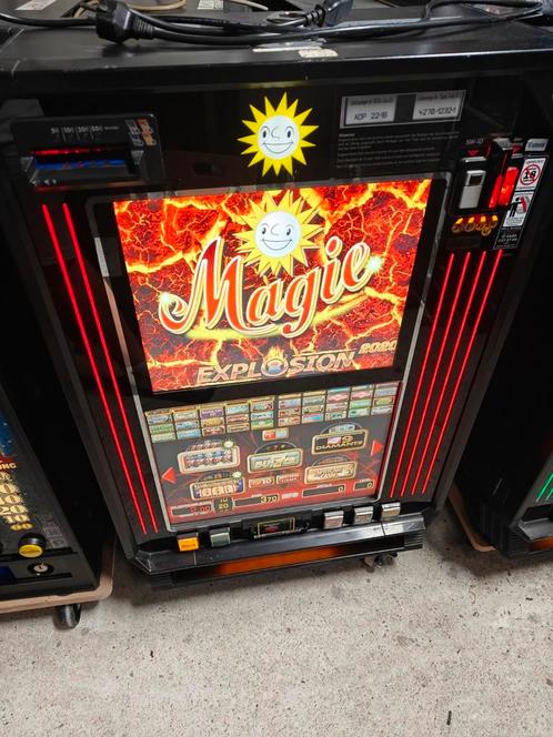 Schitterende Merkur (wand)gokkast met veel bekende spellen!, Verzamelen, Automaten | Gokkasten en Fruitautomaten, Zo goed als nieuw