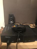 Xbox original met 6 spellen op geheugen en een op cd, Ophalen of Verzenden, Zo goed als nieuw, Met 1 controller