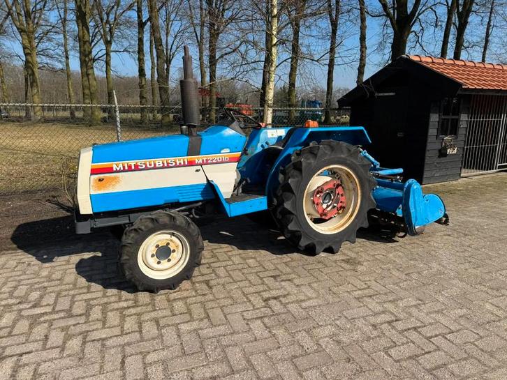 Mitsubishi MT2201d Minitractor 4WD, Zakelijke goederen, Machines en Bouw | Heftrucks en Intern transport, Overige typen, Diesel