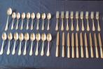 Ercuis Trianon (rubans) antiek verzilverd bestek 37 delen, Antiek en Kunst, Ophalen