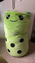 1 meter lange comfortabele bubble tea knuffel, Huis en Inrichting, Zitzakken, Ophalen, Nieuw, Groen, Zitzak