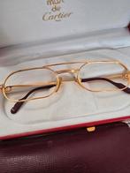 Nieuwstaat ! Vintage gouden Cartier Must LC - maat 55 20 140, Sieraden, Tassen en Uiterlijk, Zonnebrillen en Brillen | Heren, Overige merken