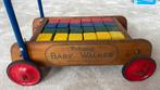 Vinted baby walker (loopwagentje) met houten blokken, Ophalen, Gebruikt