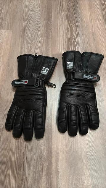 Lederen motor handschoenen beschikbaar voor biedingen