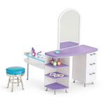American girl poppen make up tafel met stoel origineel, Ophalen, Zo goed als nieuw, Overige typen