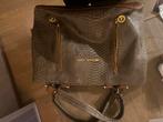 Michael Kors Handtas - Slangenprint, Sieraden, Tassen en Uiterlijk, Tassen | Damestassen, Ophalen of Verzenden, Gebruikt, Bruin