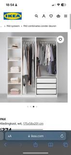 Ikea pax kast wit met spiegel + lades …, Ophalen, Gebruikt, 200 cm of meer, 150 tot 200 cm