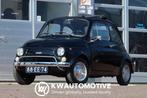 Fiat 500 500 R OPEN DAK/ APK VRIJ/ OLDTIMER/ NL AUTO, Gebruikt, 594 cc, 4 stoelen, Zwart