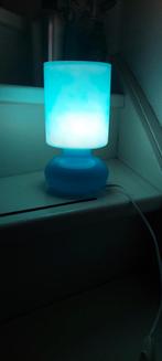 Lykta lamp ikea blauw, Huis en Inrichting, Lampen | Tafellampen, Ophalen of Verzenden, Minder dan 50 cm