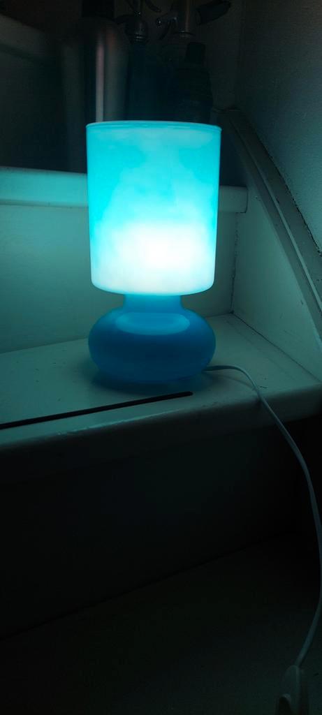 Lykta lamp ikea blauw, Huis en Inrichting, Lampen | Tafellampen, Minder dan 50 cm, Ophalen of Verzenden