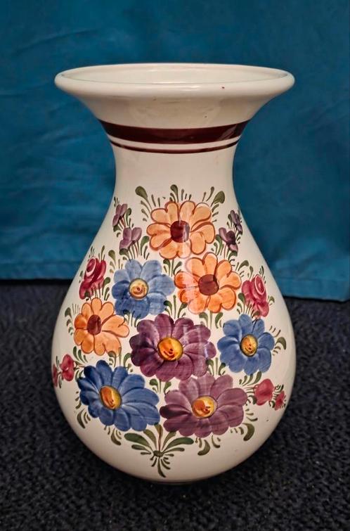 Handbeschilderde Vintage Vaas – Wechsler-Keramik Austria, Huis en Inrichting, Woonaccessoires | Vazen, Ophalen