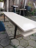 Gratis  salontafel  zsm ophalen, Tuin en Terras, Tuintafels, Ophalen of Verzenden, Rechthoekig, Hout