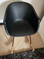 Kidsmill Schommelstoel - Zwart met Houten Onderstel, Ophalen, Gebruikt, Zwart, Eén