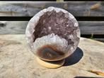 Prachtige amethist geodebol 68 mm, Verzamelen, Mineralen en Fossielen, Ophalen of Verzenden