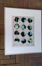 Abstracte kunstprint ingelijst – Leon Tebbe, Ophalen of Verzenden