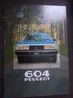 Peugeot 604 autofolder, Boeken, Auto's | Folders en Tijdschriften, Nieuw, Peugeot, Ophalen of Verzenden
