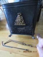 Antieke zwarte turfbak, Ophalen