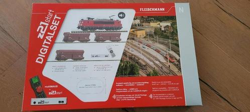 Fleischmann N spoor startset digitaal, Hobby en Vrije tijd, Modeltreinen | N-Spoor, Zo goed als nieuw, Treinset, Gelijkstroom