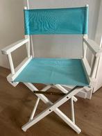 Houten Regisseursstoel inklapbaar, Ophalen, Gebruikt, Wit, Regisseursstoel