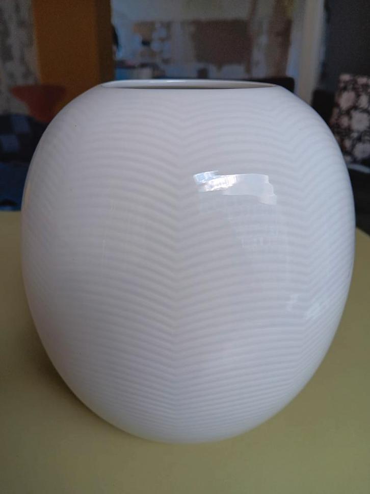 ZGAN Arzberg Swingline White Sky vaas, Antiek en Kunst, Antiek | Vazen, Ophalen of Verzenden