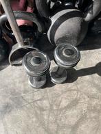2 x 3 kg chrome dumbells dumbell set gewichten, Dumbbell, Gebruikt, Chrome dumbells, Gewichten