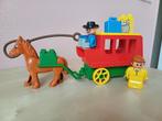 Duplo postkoets 2433 koets met paard, Ophalen of Verzenden, Zo goed als nieuw, Complete set, Duplo