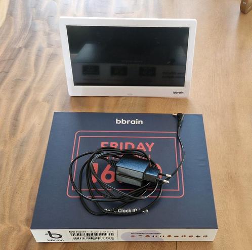 BBrain Basic Digitale Dementieklok 10 inch, Witgoed en Apparatuur, Wekkers, Zo goed als nieuw, Digitaal, Ophalen of Verzenden