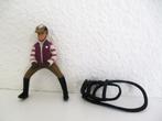 Schleich figuur/popje met tuigje, Ophalen of Verzenden, Gebruikt, Overige soorten, Beeldje of Figuurtje