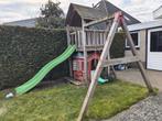 Speeltoren met glijbaan en schommel, Ophalen, Gebruikt, Schommel, Aanbouwonderdeel