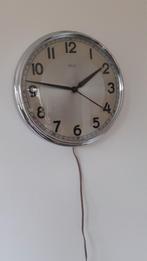 Wandklok Mauthe Synchron, Ophalen of Verzenden, Zo goed als nieuw, Analoog, Wandklok