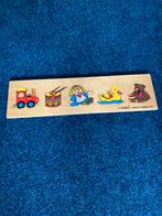Houten puzzel (4 puzzelstukjes), Ophalen, Zo goed als nieuw, Van hout