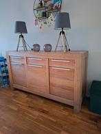 Houten Dressoir met Lades en legplank, Huis en Inrichting, Kasten | Dressoirs, 150 tot 200 cm, Ophalen of Verzenden, Modern, 25 tot 50 cm