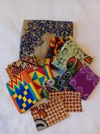 Ruim 1 kilo batik/ afrikaanse lappen voor quilt en patchwork, Overige kleuren, Ophalen of Verzenden, Zo goed als nieuw, 30 tot 120 cm