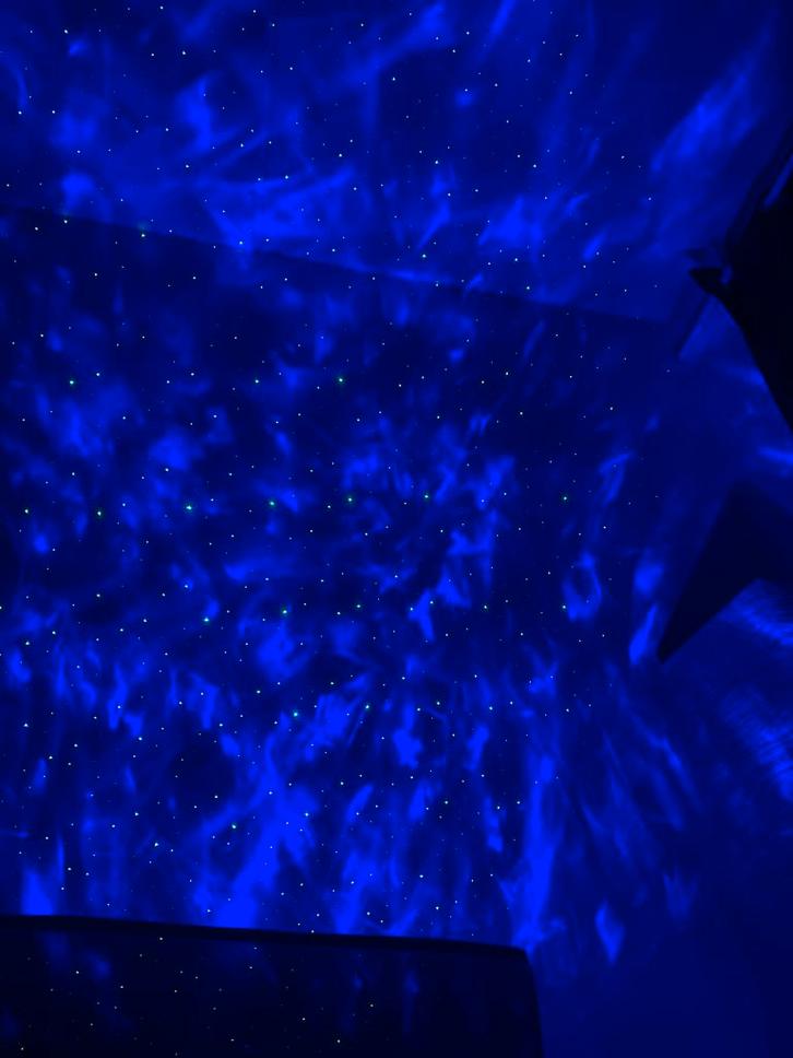 Galaxy Lamp met Bluetooth Speaker - Sterrenhemel Projector, Huis en Inrichting, Lampen | Hanglampen, Nieuw, Minder dan 50 cm, Kunststof