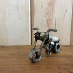 Motorfiets gemaakt van oude bougie - metal art - mancave, Overige merken, Overige materialen, Nieuw, M