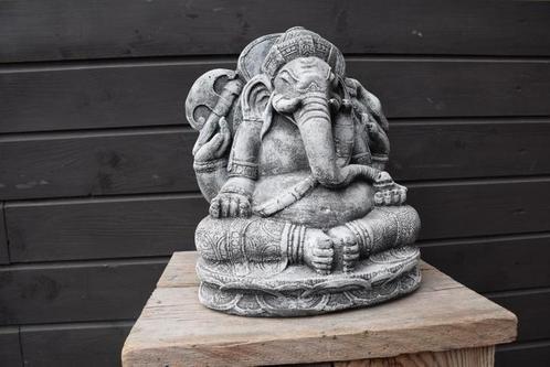 Ganesha 40cm hoog, Tuin en Terras, Tuinbeelden, Nieuw, Boeddhabeeld, Beton, Ophalen