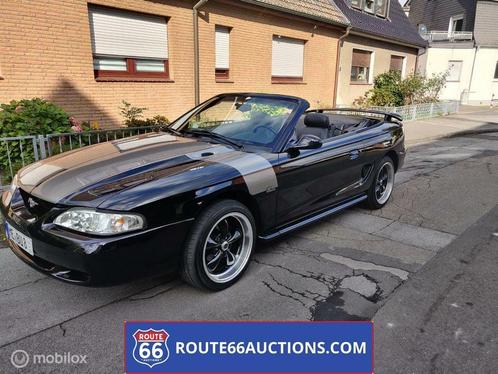 Ford Mustang GT Cabriolet | Route 66 Auctions, Auto's, Oldtimers, Bedrijf, Te koop, Lederen bekleding, Open dak, Ford, Benzine