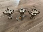 Vintage Samowars - Set van 3, Ophalen, Zilver