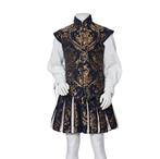 Blauw heren renaissance kostuum victoriaans middeleeuws oud, Kleding | Heren, Historisch, Nieuw, Kleding, Verzenden