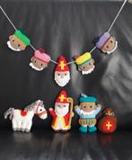 Gehaakte Sinterklaas, Piet, Ozosnel, Zak en slinger, Ophalen of Verzenden, Nieuw, Haken, Overige typen