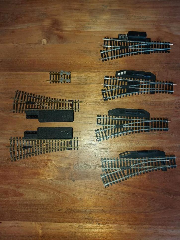 H0 modeltrein rails o.a. Fleischmann, Lima en Jouef, Hobby en Vrije tijd, Modeltreinen | H0, Gebruikt, Rails, Gelijkstroom, Fleischmann