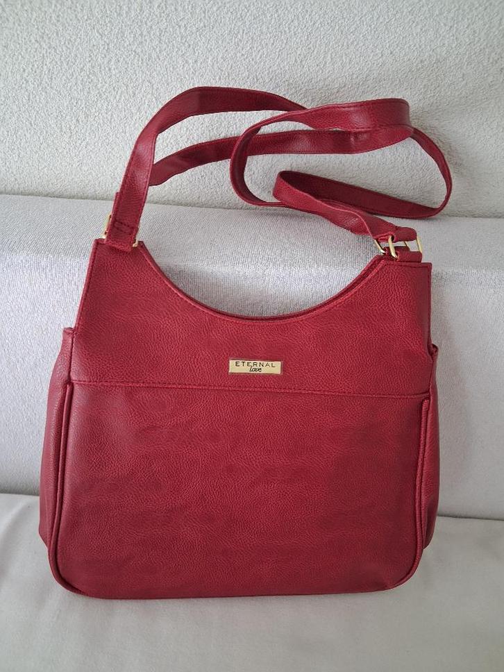 Eternel love met portemonnee, Sieraden, Tassen en Uiterlijk, Tassen | Schoudertassen, Zo goed als nieuw, Overige merken, Rood
