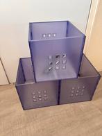 IKEA Lekman bakken voor Expedit/Kallax kast, Doe-het-zelf en Verbouw, Kratten en Dozen, Ophalen, Gebruikt, Minder dan 50 cm, Minder dan 40 cm