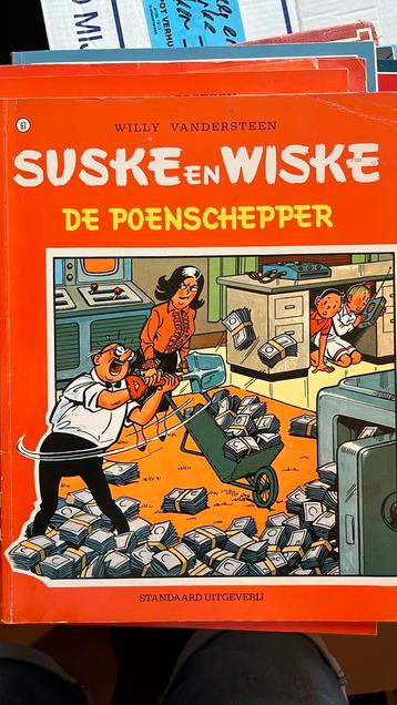 Suske en Wiske grote collectie stripboeken beschikbaar voor biedingen