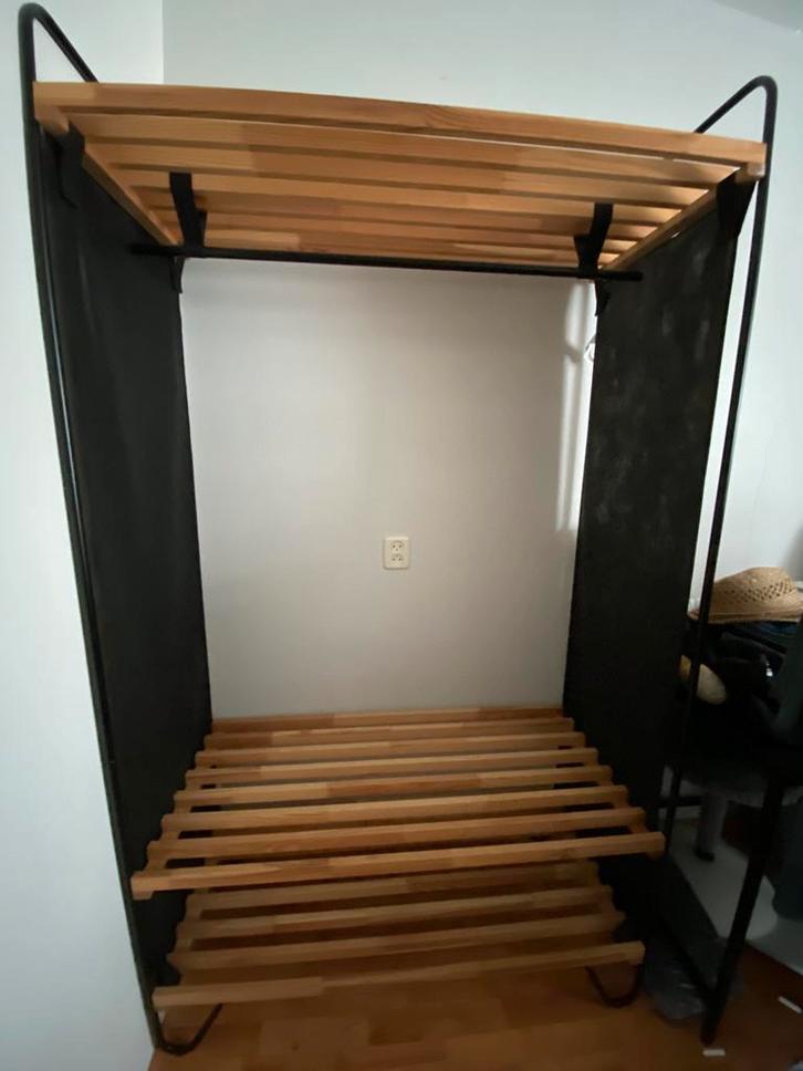 Ikea BODO kledingrek, Huis en Inrichting, Kasten | Kledingkasten, Gebruikt, 150 tot 200 cm, 100 tot 150 cm, 50 tot 75 cm, Met hangruimte