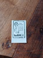 Advertentie van Pietje Smeerpoets Van Rijn mosterd Utrecht, Verzamelen, Merken en Reclamevoorwerpen, Ophalen of Verzenden, Overige typen