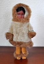 Vintage Eskimo Inuit Pop Popje 19 cm, Verzamelen, Poppen, Ophalen of Verzenden, Gebruikt, Pop