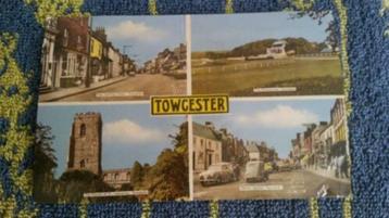 Kaart towcester engeland beschikbaar voor biedingen